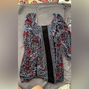 Free people velvet dress M